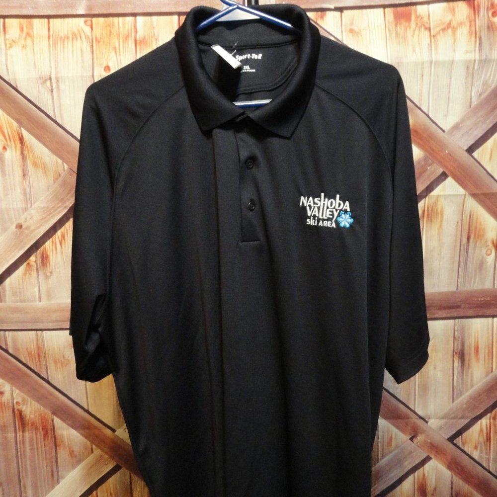 Noshoba Vallet Ski Area Embroidered Polo shirt NWOT~Ski resort~2XL~Snow …